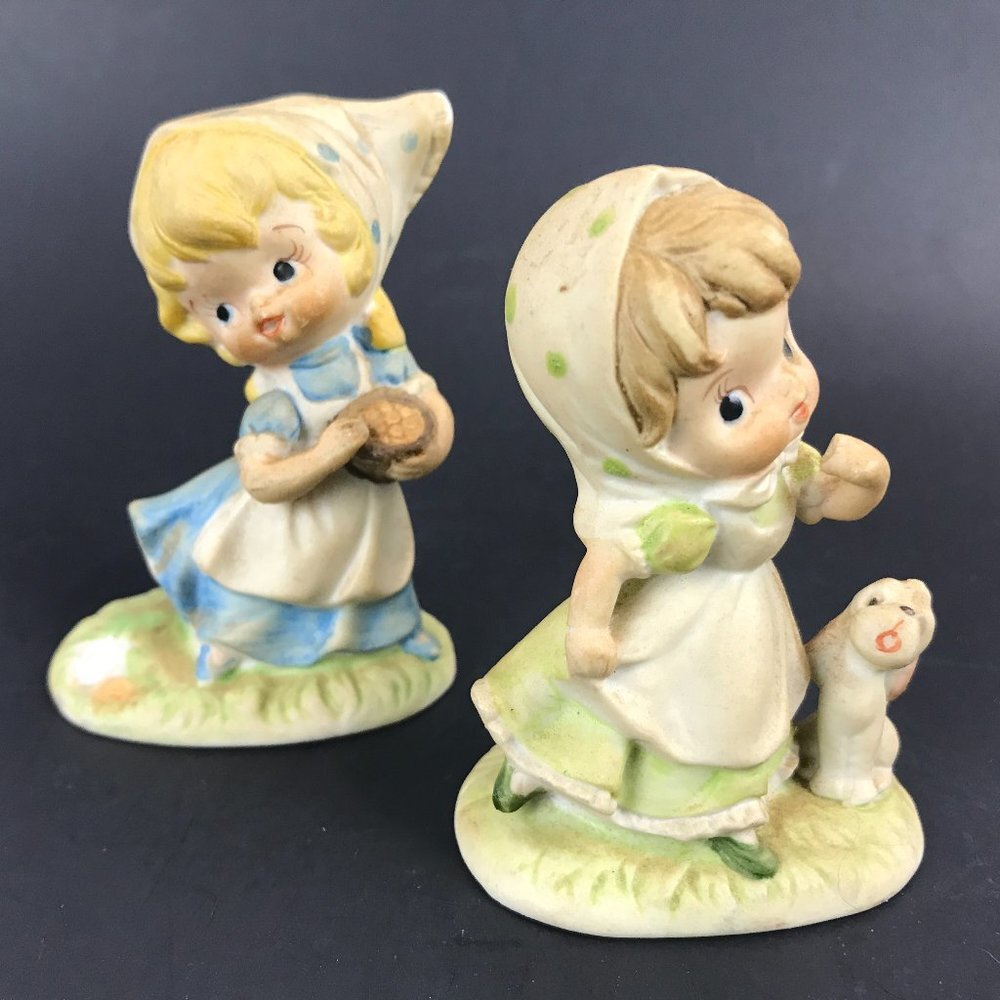 Set of 3 vintage Homco Kids figurines